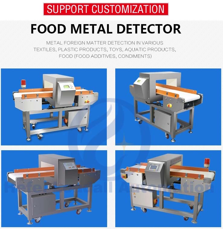 Industrial Conveyor Metal Detector Machine For Detecting Finished Bags