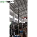 9m lighting pneumatic telescopic mast/ inside wires/ pneumatic lifting/ 50kg
