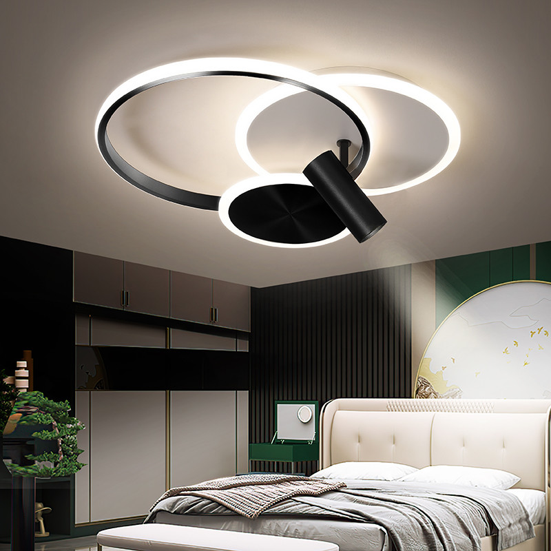Modern Spotlight ceiling lamp For Living Room Bedroom Study Room White Black Ceiling Lamp(WH-MA-252)