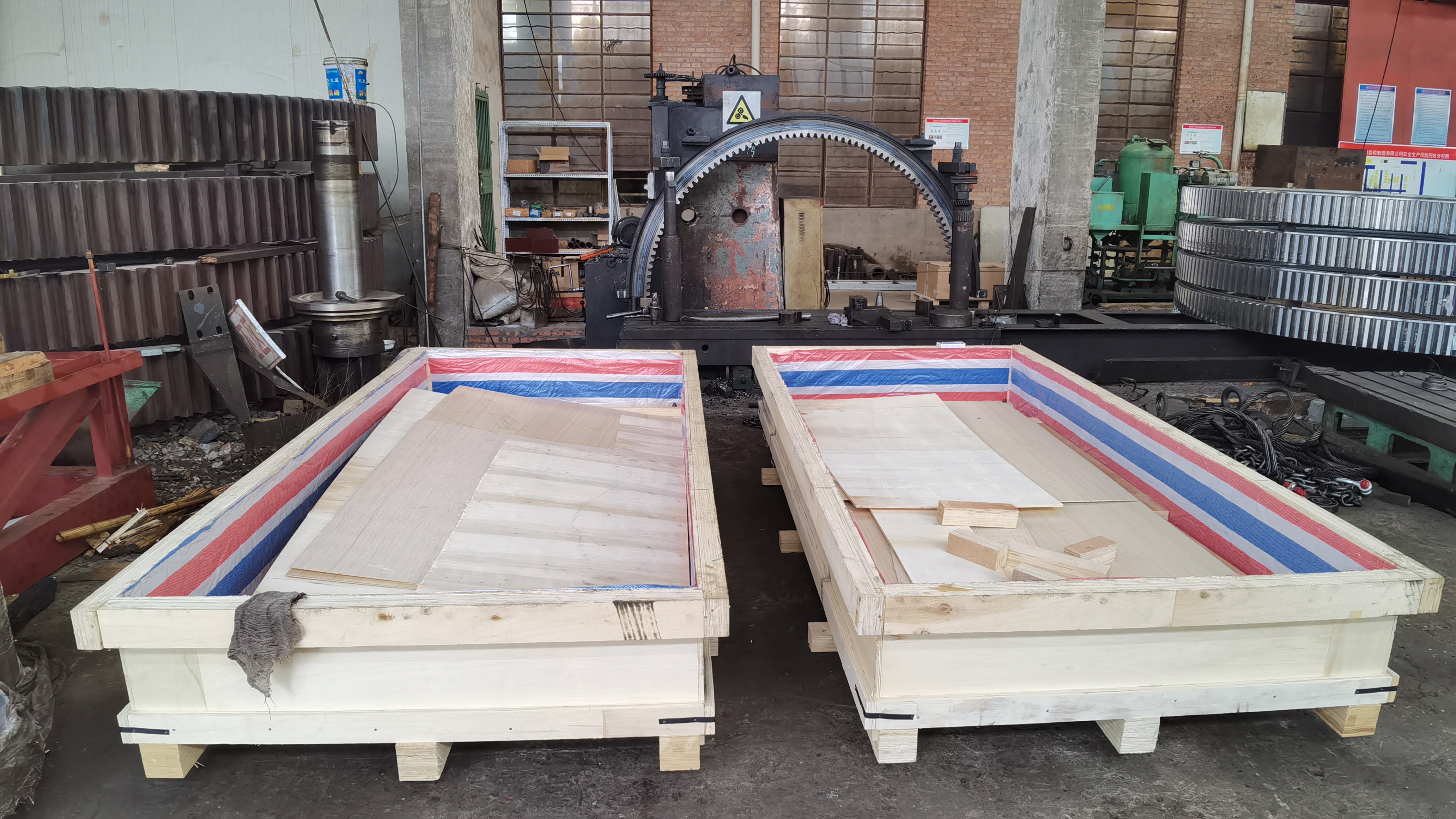 4 Module Internal Tooth Annular Gears For Slewing Bearing 1
