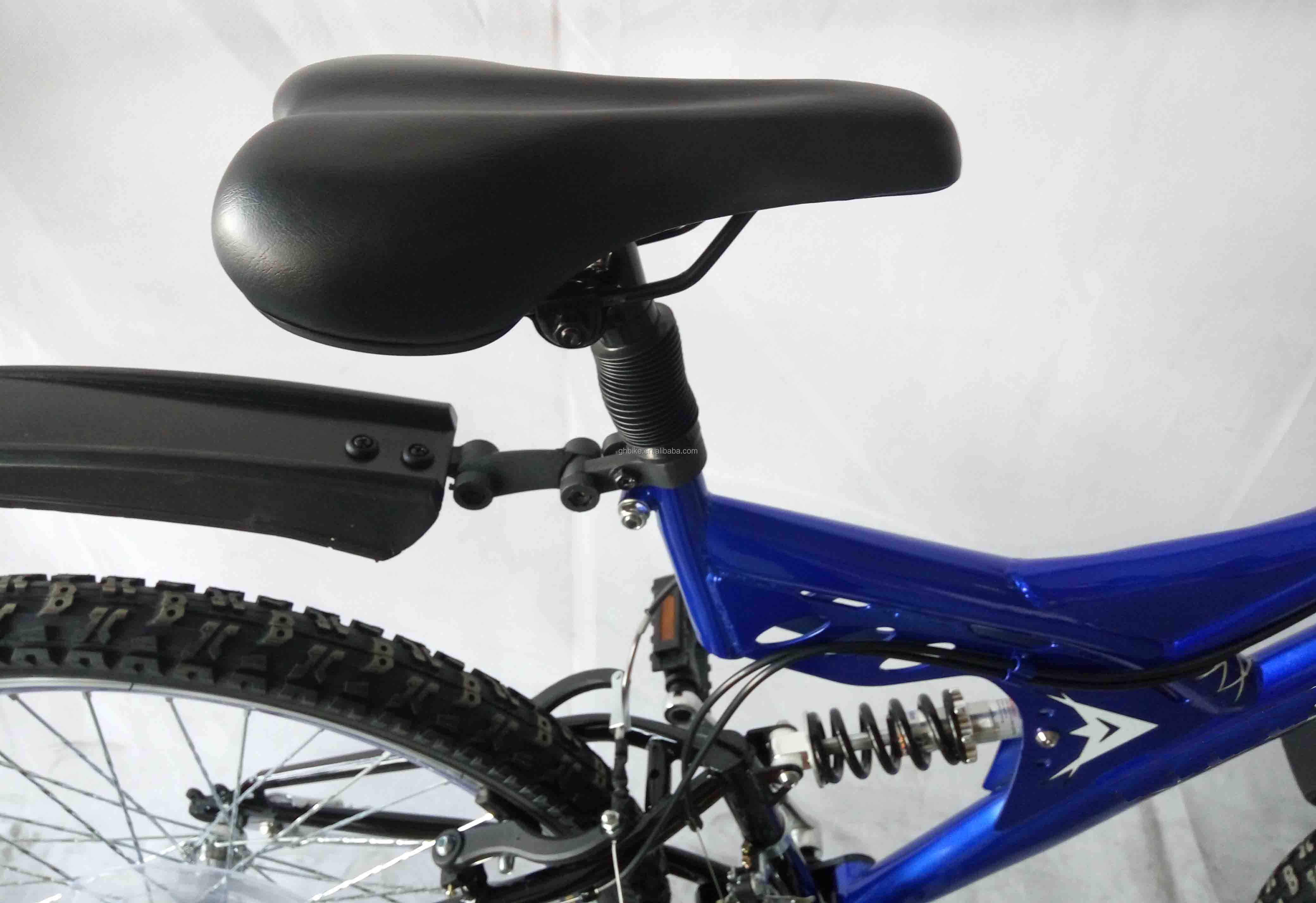 Chinese OEM 26-Inch Mountain Bike with 18 Speeds and Full Suspension Fork Gross Weight 17K