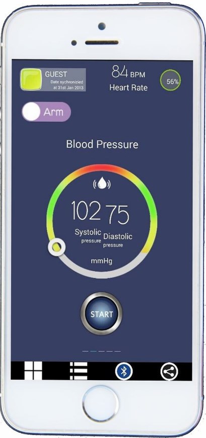 Multifunctional Blood Glucose Blood Pressure Health Monitor