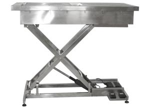 China Electric Lifting Veterinary Stainless Steel Surgical Table , Veterinary Dental Table wholesale