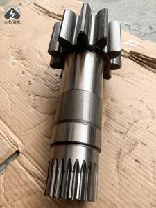 China HD400 Swing Pinion Shaft 11 Teeth 24 Keys Hydraulic Excavator Swing Gearbox wholesale