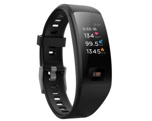 China Full Touch Color Screen HR Monitoring Temperature Regulating Bracelet wholesale