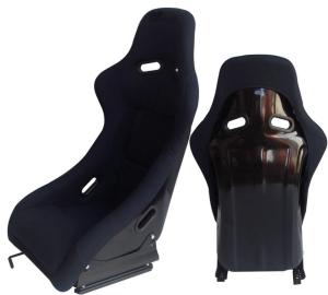 China Handmade Custom Black Racing Seats Easy Installation / Cars Bucket Seats wholesale