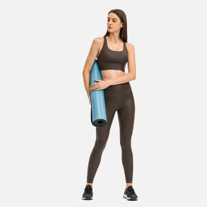 China Gym Running Yoga Activewear Sets Texture Cross Back Energy Bra wholesale
