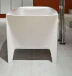 Rectangle Freestanding Whirlpool Bathtubs Stain Resistant Long Life Span