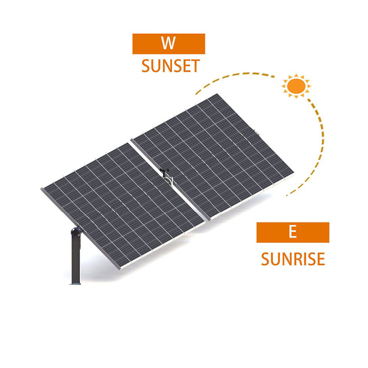 Easy Installation High Reliability Single Axis Solar Tracker For Panels Structure