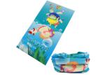 Cute Cartoon Design Polar Reversible , Extremely Durable Neck Tube