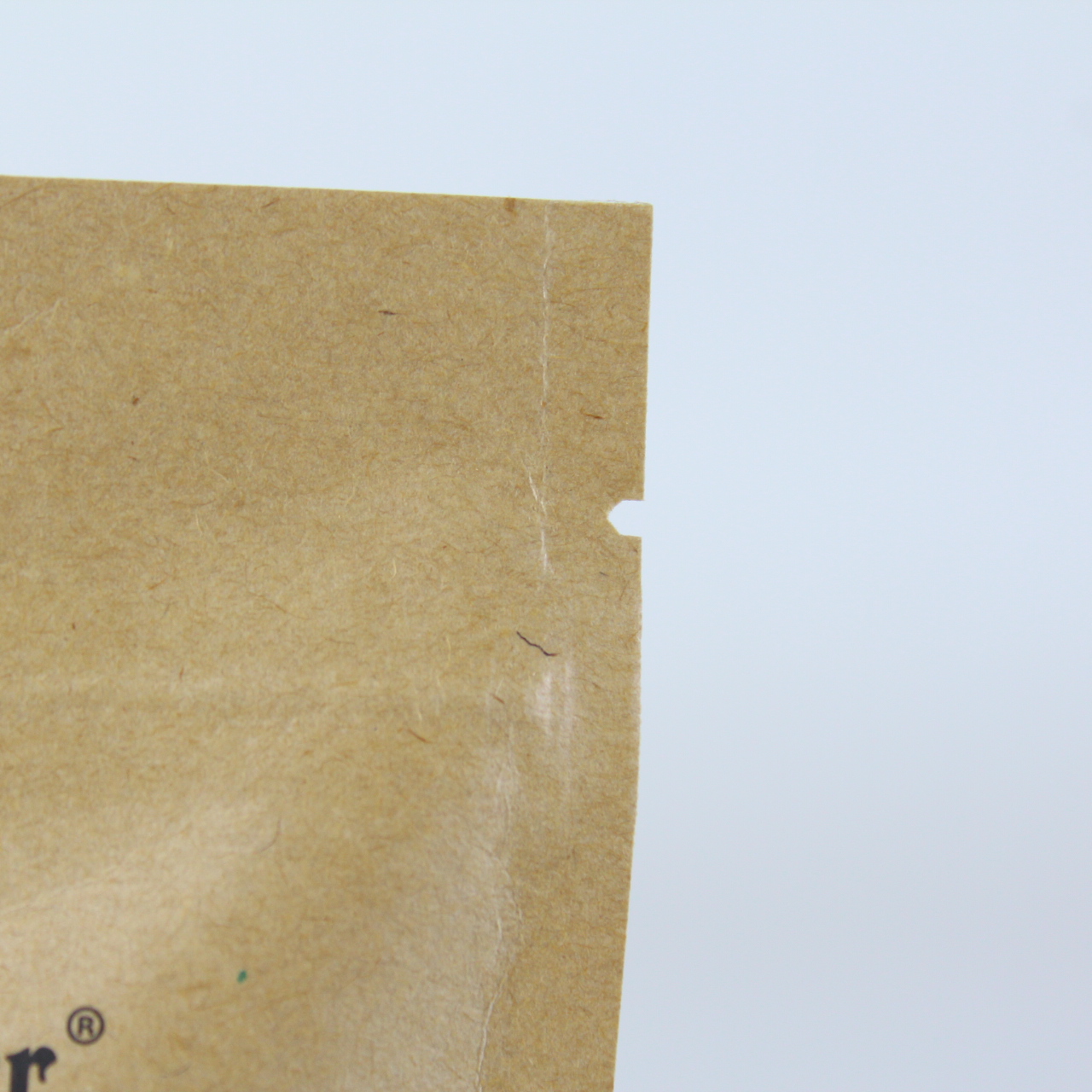 Multifunction Brown Kraft Paper Pouch Seasoning Bag For Powdered Sugar
