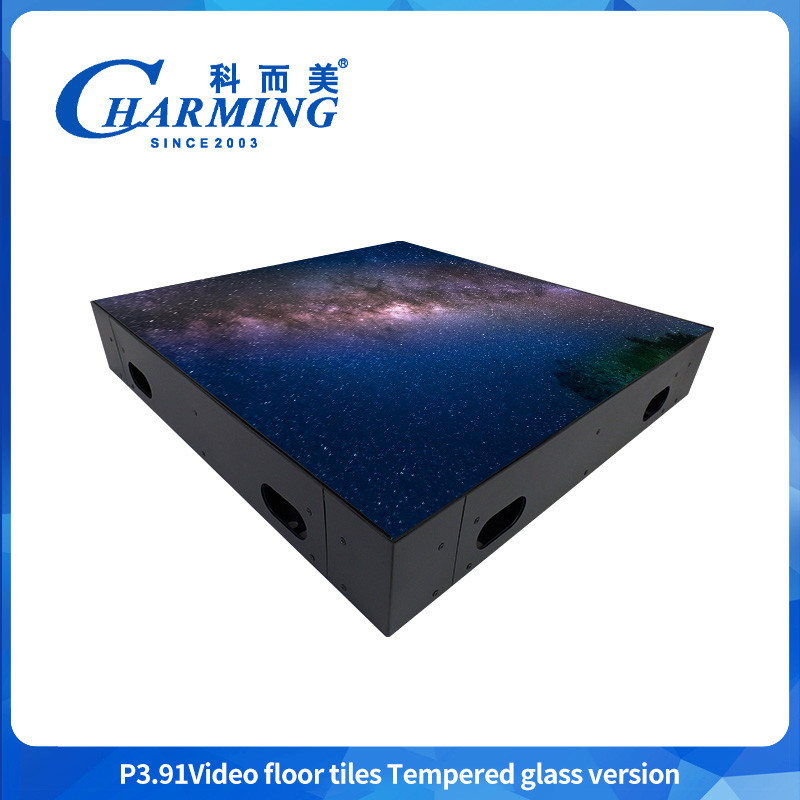 Waterproof GOB LED P3.91 Hight Resolution Pantalla strong glass Screen LED Dance Floor