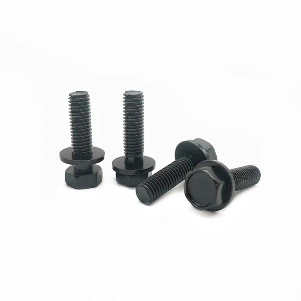 Class 10.9 External Hexagon Bolt High-Strength Carbon Steel Combined Flat Pad