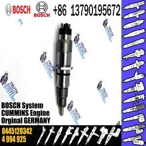 China diesel engine common rail fuel injector 0986435621 4994925 0445120342 wholesale