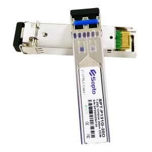 China 1.25gbps 1310nm Sm Duplex Lc 20km Fiber Optic Sfp Module wholesale