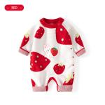 Wholesale Newborn Baby Knit Pure Cotton Romper Infant Sweaters Onesie Children's