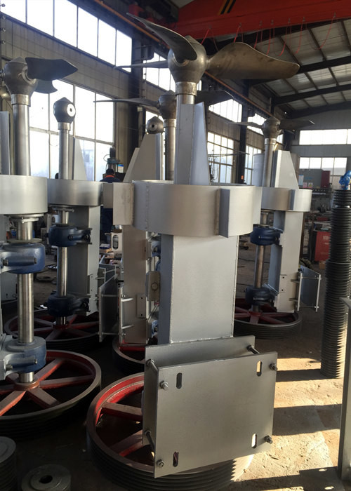 Dia 1000mm Paper Pulp Tank Stainless Steel Adjustable Propeller
