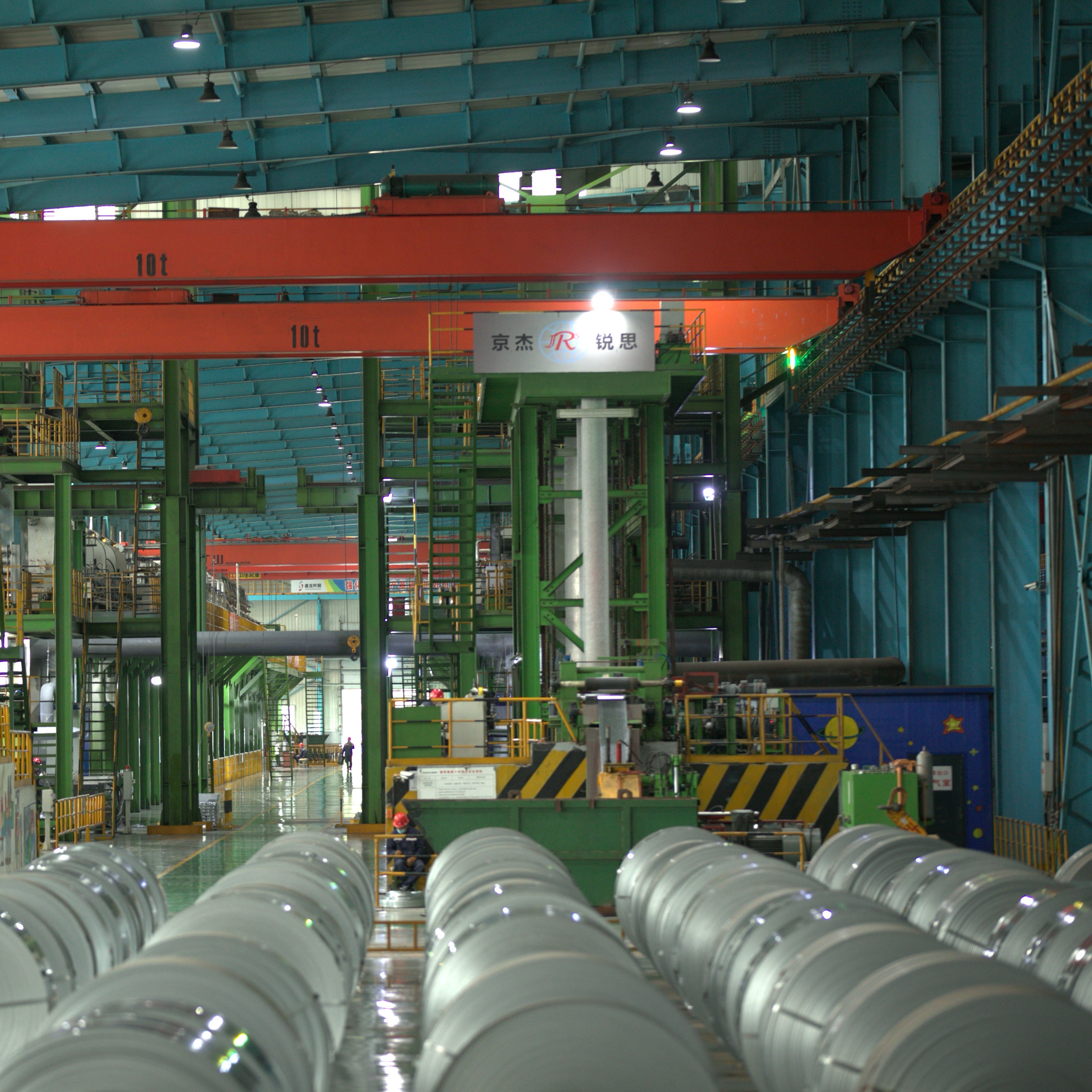 650mm-1250mm Cgl Continuous Galvanizing Line With Furnace And Electric Equipments
