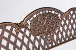 Park Street Furnitures EN840 Cast Aluminium Garden Bench