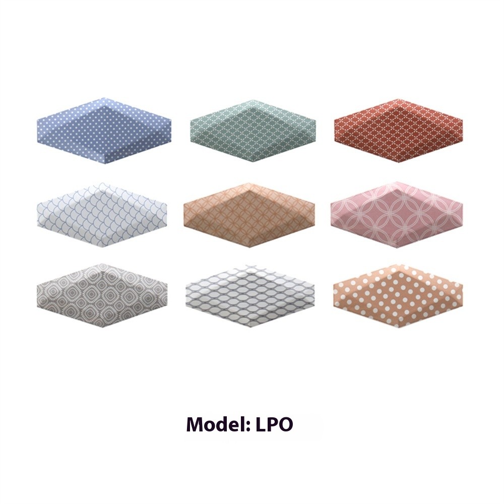 Colorful Bevelled Bread Wall Tiles 10x20cm AAA Grade Subway Tiles For Dining Room