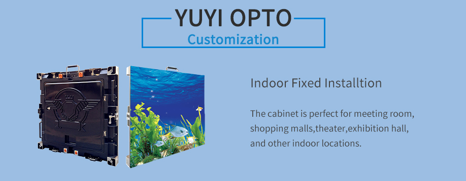 1500cd/sqm Indoor Fixed LED Screen P2.5 P3 P4 Video Wall LED Display