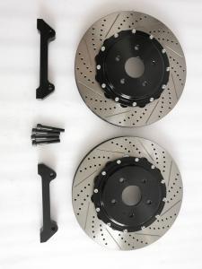 China 370*32mm Car Brake Discs Black Full Floating Center Hub Bracket Logo Customized wholesale