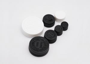 China Plastic Screw Child Proof Cap For Bottles 24mm Cosmetic Non Spill wholesale