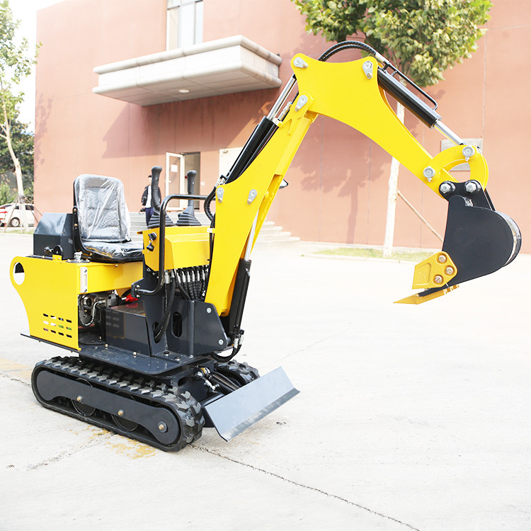 Home Crawler Mini Digger Retractable 0.8 Hydraulic Compact Farm Small Excavator