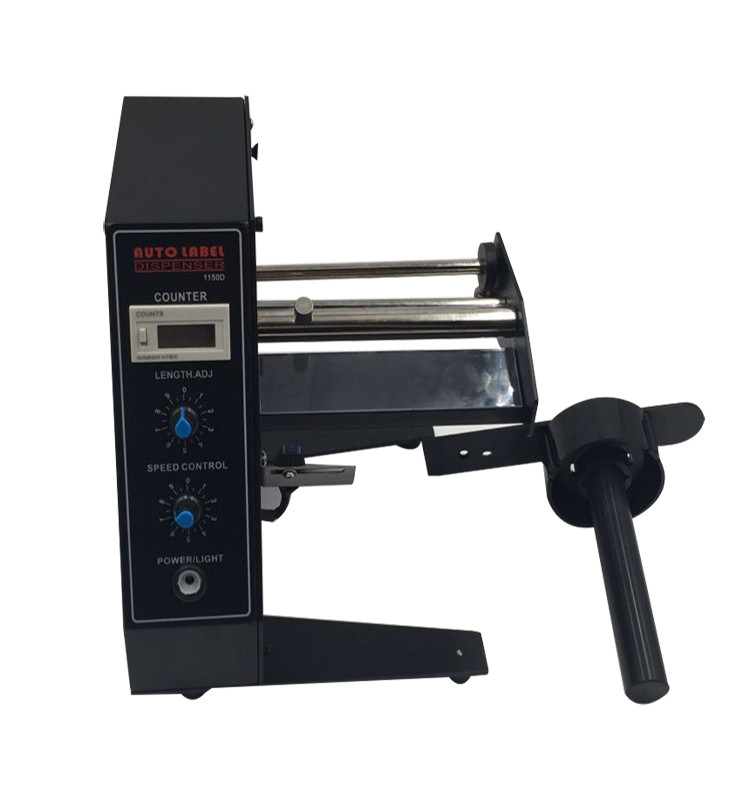 3W Automatic Label Dispenser Black Color 3.8KG Weight For Packing 1150D