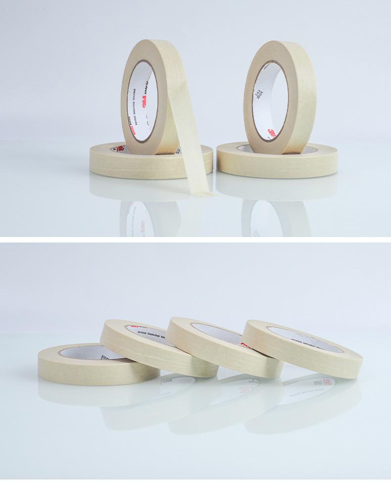 3M 2308 Masking Tape Tensile Strength 40.2N/cm High Temperature 121℃