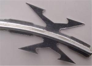 China Stainless Steel Concertina Razor Barbed Wire,blade barbed wire mesh fence wholesale