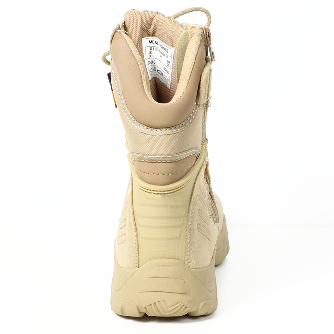 Non Sip Nylon Oxford Military Combat Boots With Composite Sole Structure