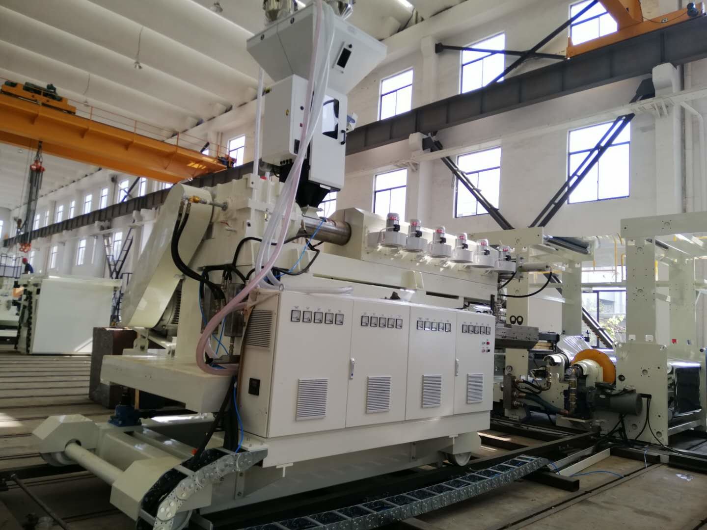 Double Sides 400kg/H 250m/Min Film Laminating Machine