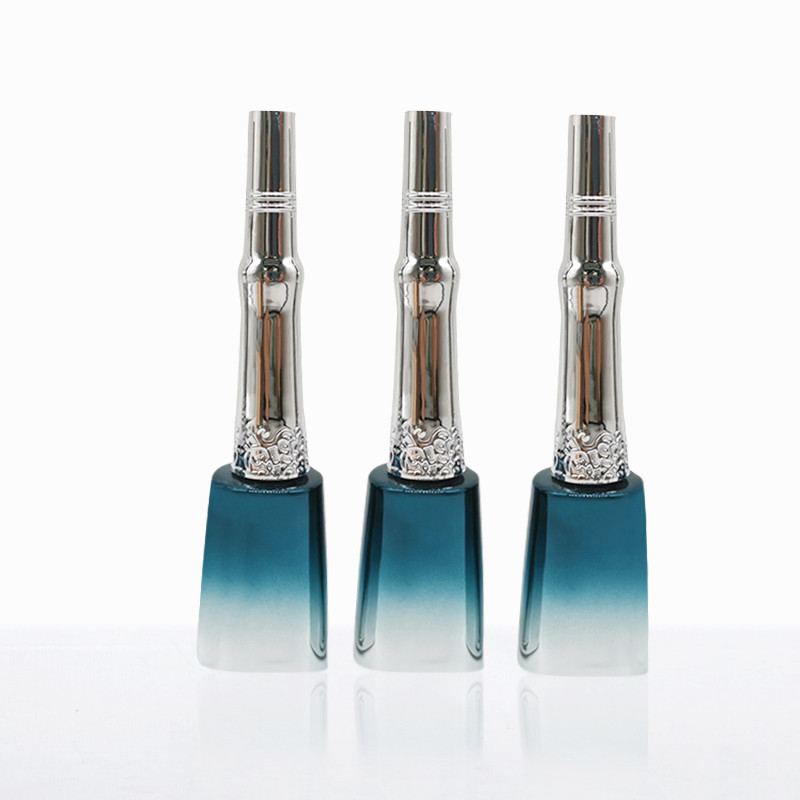 Round Shape Leak Proof Custom Nail Polish Bottles Glass 10ml 15ml