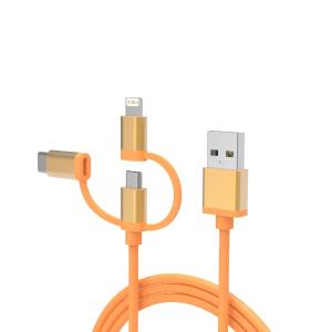 China Round C89 Mfi Lightning 2.4A 6ft Usb Charger Cable wholesale