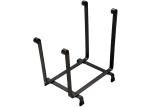 Precision Black Steel Fence Hearth Firewood Log Rack 18H *17L Bronze Color