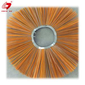 China Yellow Snow Sweeper 50PCS Road Wafer Brush ISO9001 Sweeping Brush wholesale
