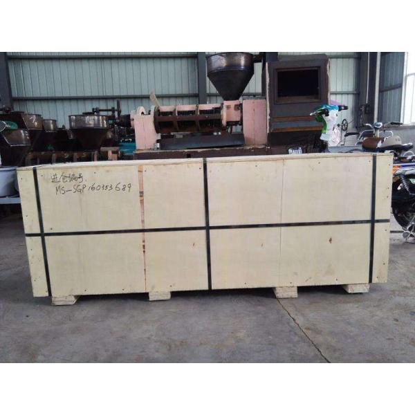 Carbon steel 9-11tons per 24hours sunflower safflower seed oil plant screw oil press machine