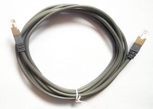 China Public Telephones Network Data Cable Straight Round Shape Gold Plated Pins Connector wholesale