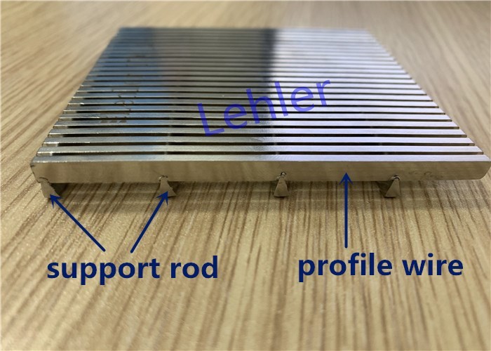 SS316L Wedge Wire Screen Panels High - Precision Slot Opening 2.0*3.0mm