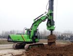 Hydraulic Pile Drilling Rig Machine KR50A Construction Works 30rmp