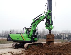 China Hydraulic Pile Drilling Rig Machine KR50A Construction Works 30rmp wholesale