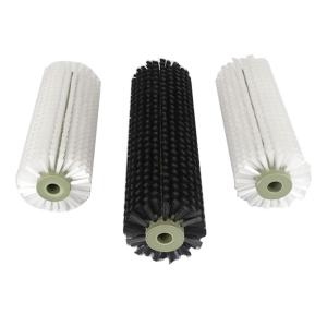 China Cylindrical Industrial Nylon Roller Brush Solar Panels Cleaning wholesale