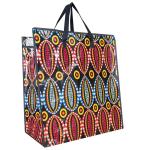 Zipper Closure Waterproof PP Woven Bags Laminated Non Woven For Shopping Needs