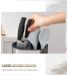 Fashion Stainless Steel Kitchen Knife Block Universal Knife Holder With