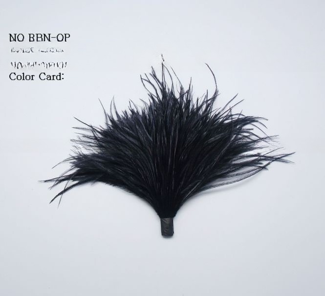 Soft and Fluffy 6*10 cm Dyed Ostrich Feather Bundle for Fashion Design