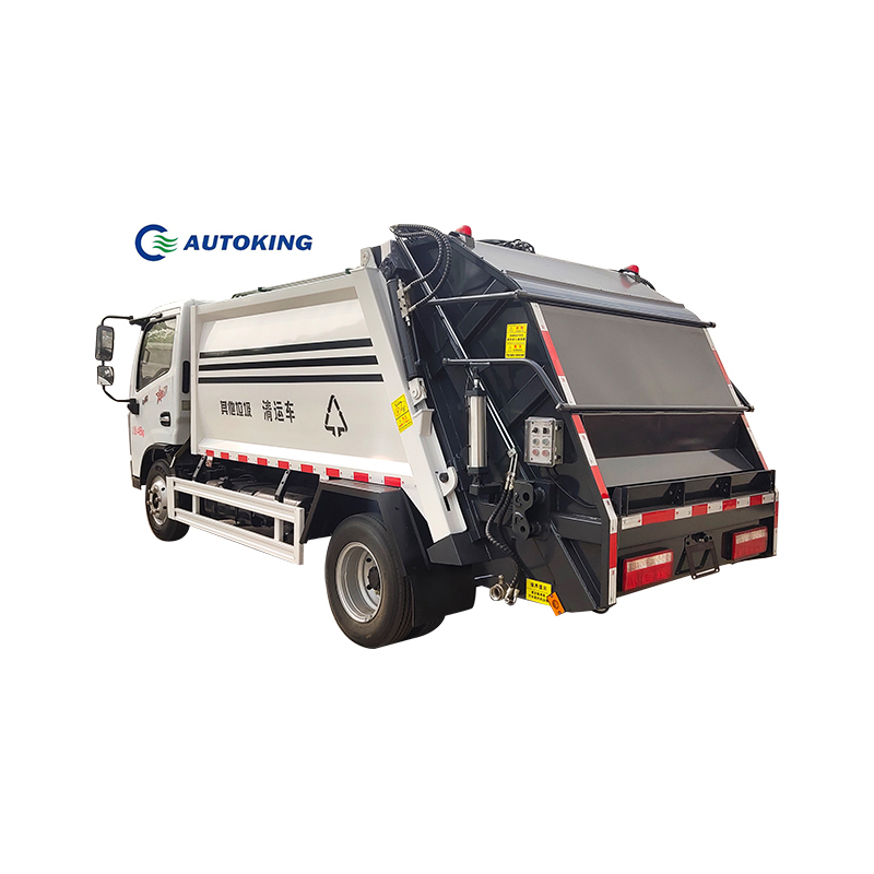 Brand New China 4x2 Waste Disposal Truck Garbage Compactor Truck For Sale