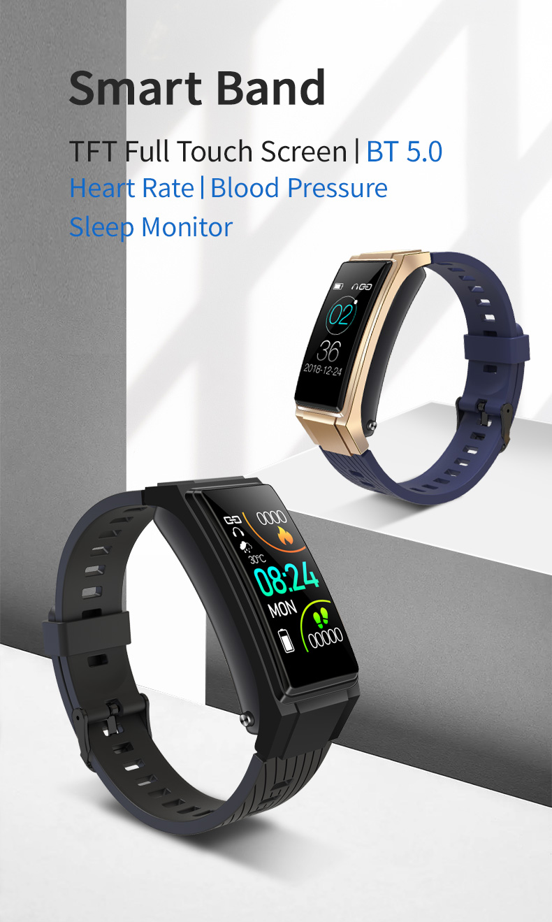 Smartwatch NFC S4 TFT Full Touch Screen BT 5.0 Blood Pressure Exercise Walking Machine