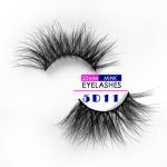 Custom Logo Thin 5D Mink Eyelashes 25 Times Usage