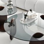 Functional Glass Top Combination Coffee Table OEM ODM
